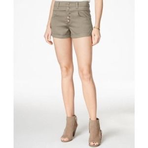 Couture High Waisted Khaki Shorts